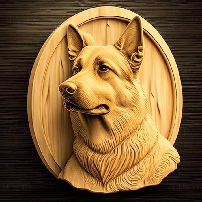 3D модель Собака породы чинук (STL)